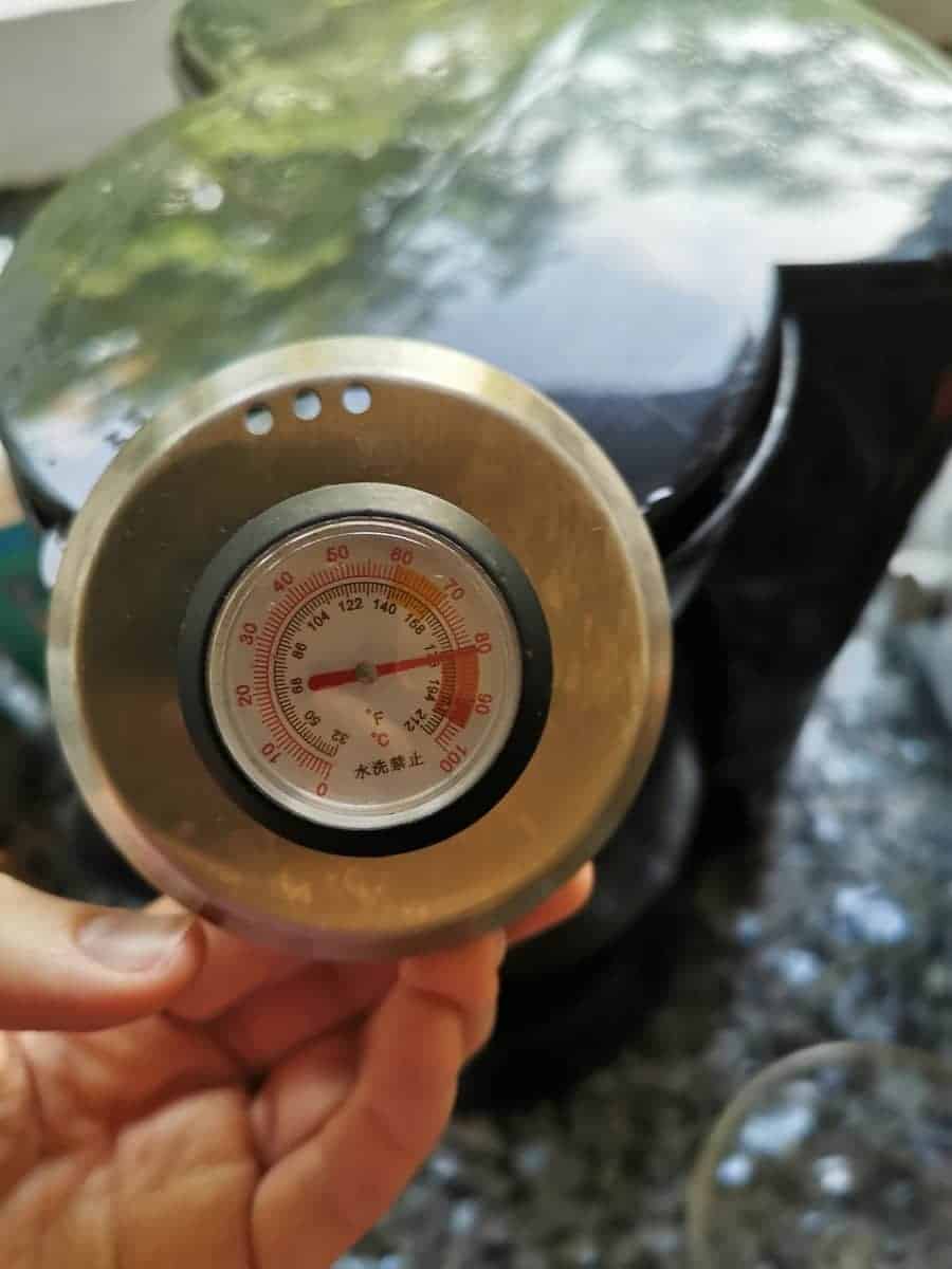 brew temperature in coffee maker